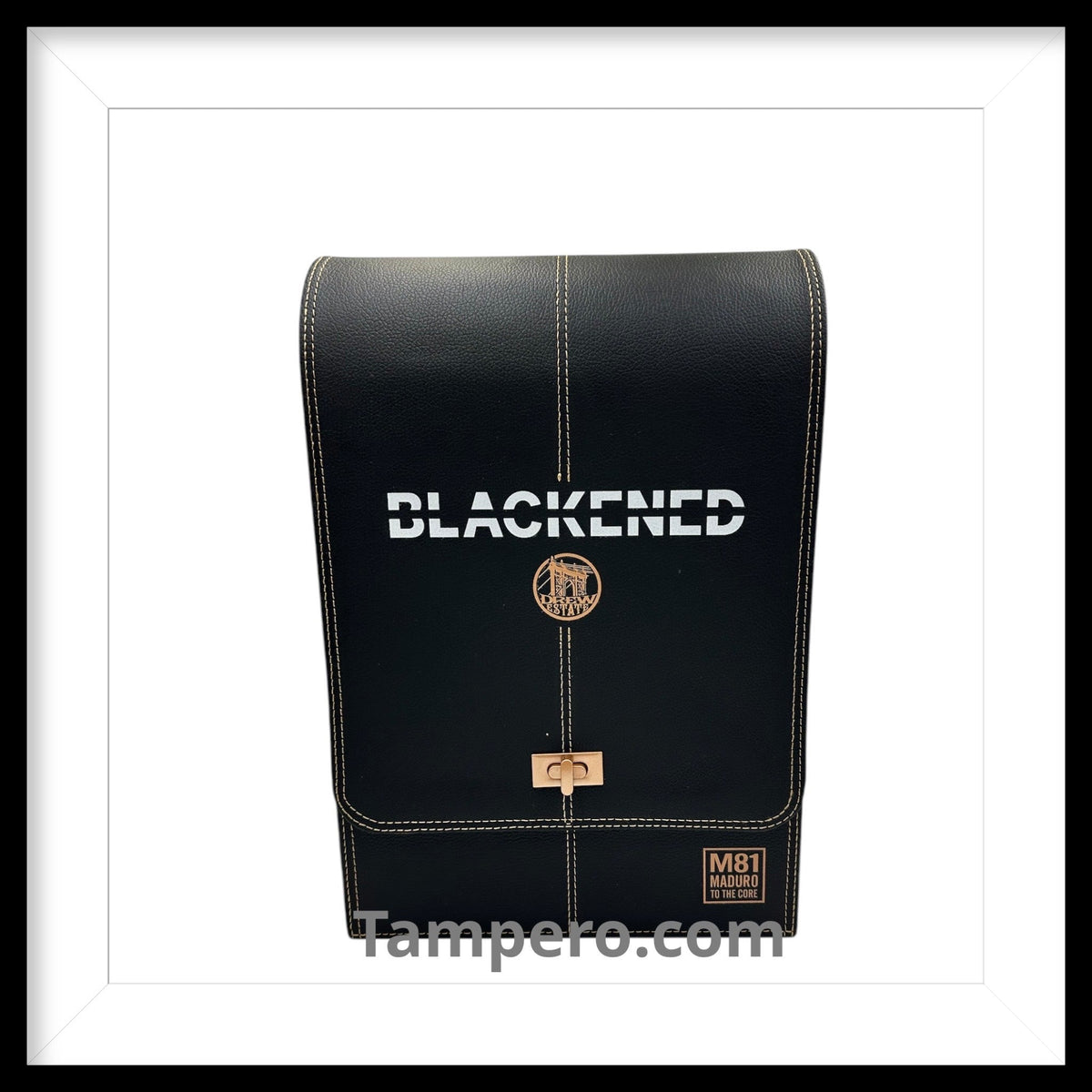 Blackened Leather Bag