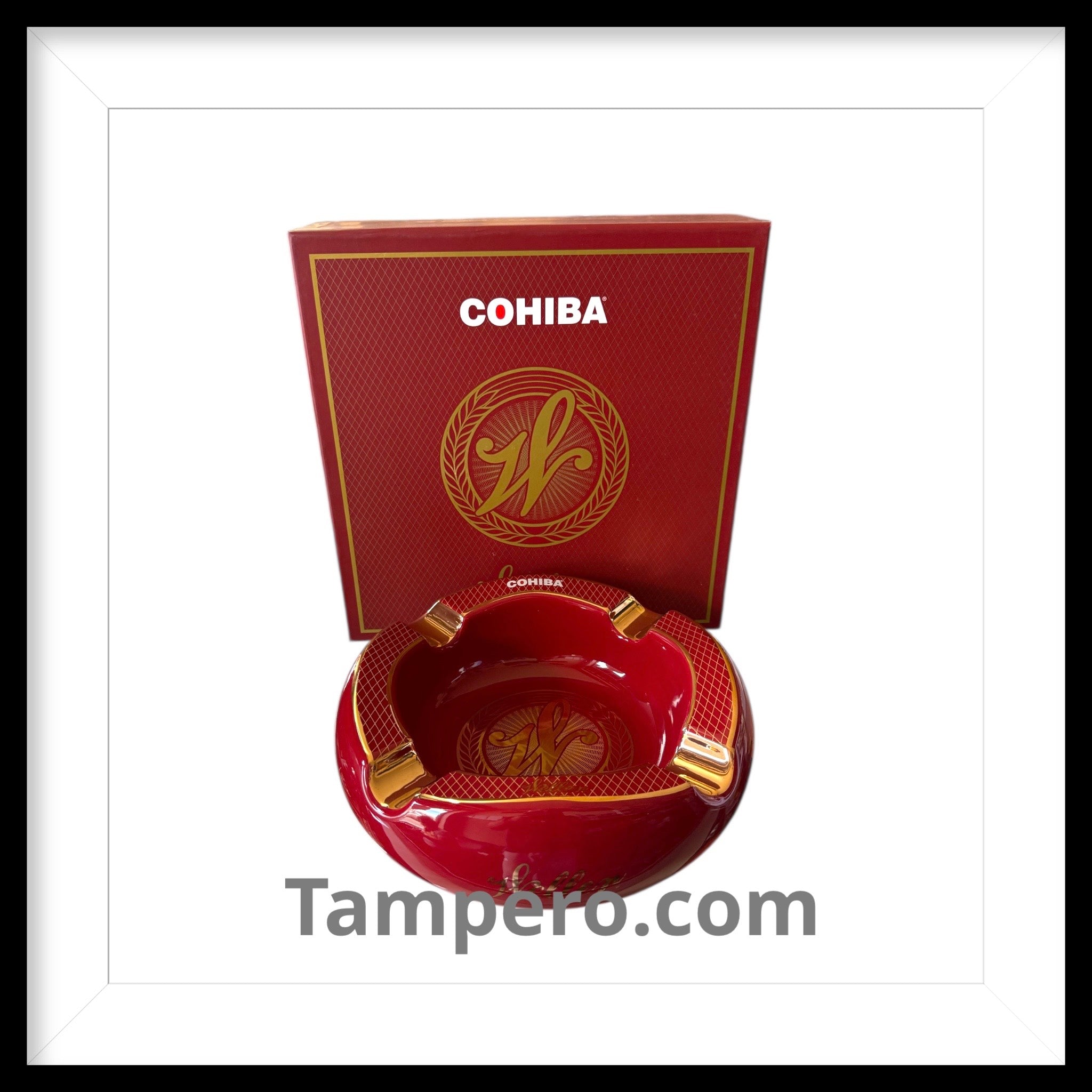Cohiba Weller Ashtray Red 2025 | TAMPERO CIGARS