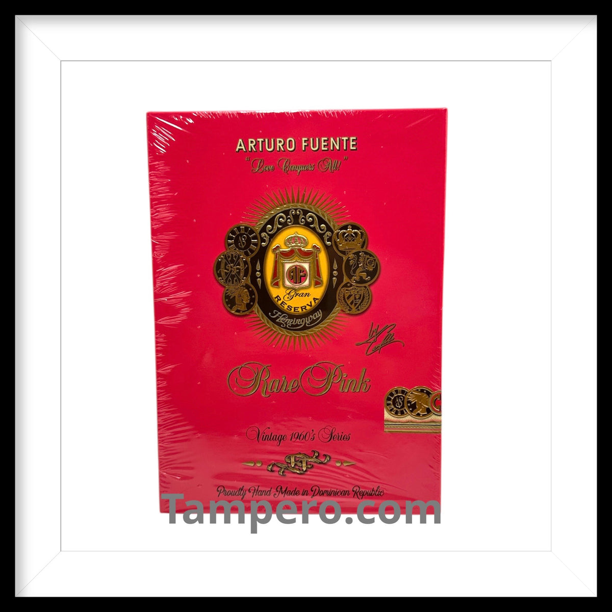 Arturo Fuente Rare Pink Vintage 1960's Series Signature Box of 5