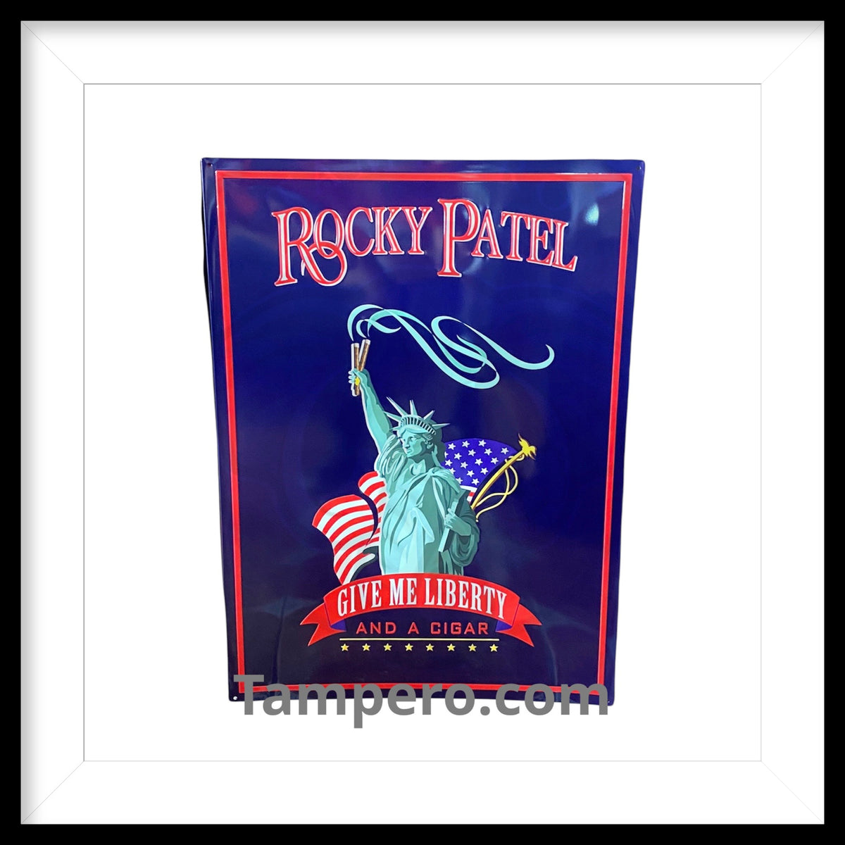 Man Cave Sign Give Me Liberty by Rocky Patel