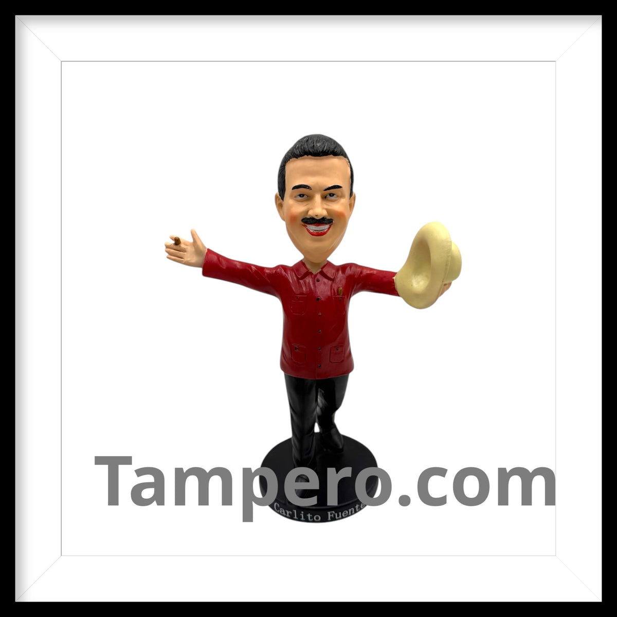 Arturo Fuente Carlito Fuente Jr Bobble Head Red