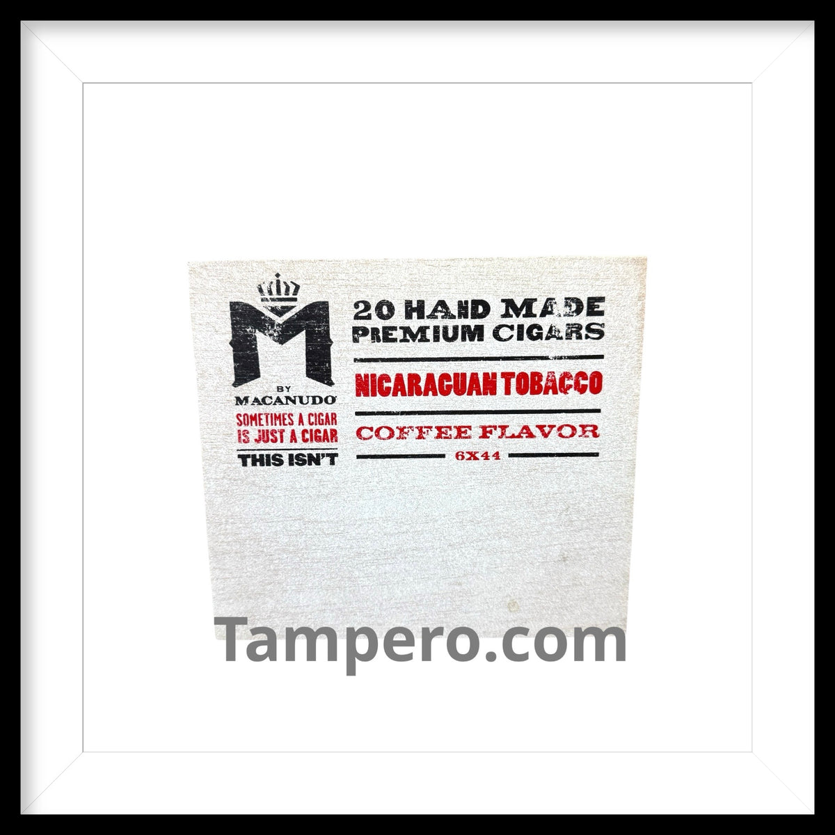 m by macanudo coffee flavor 