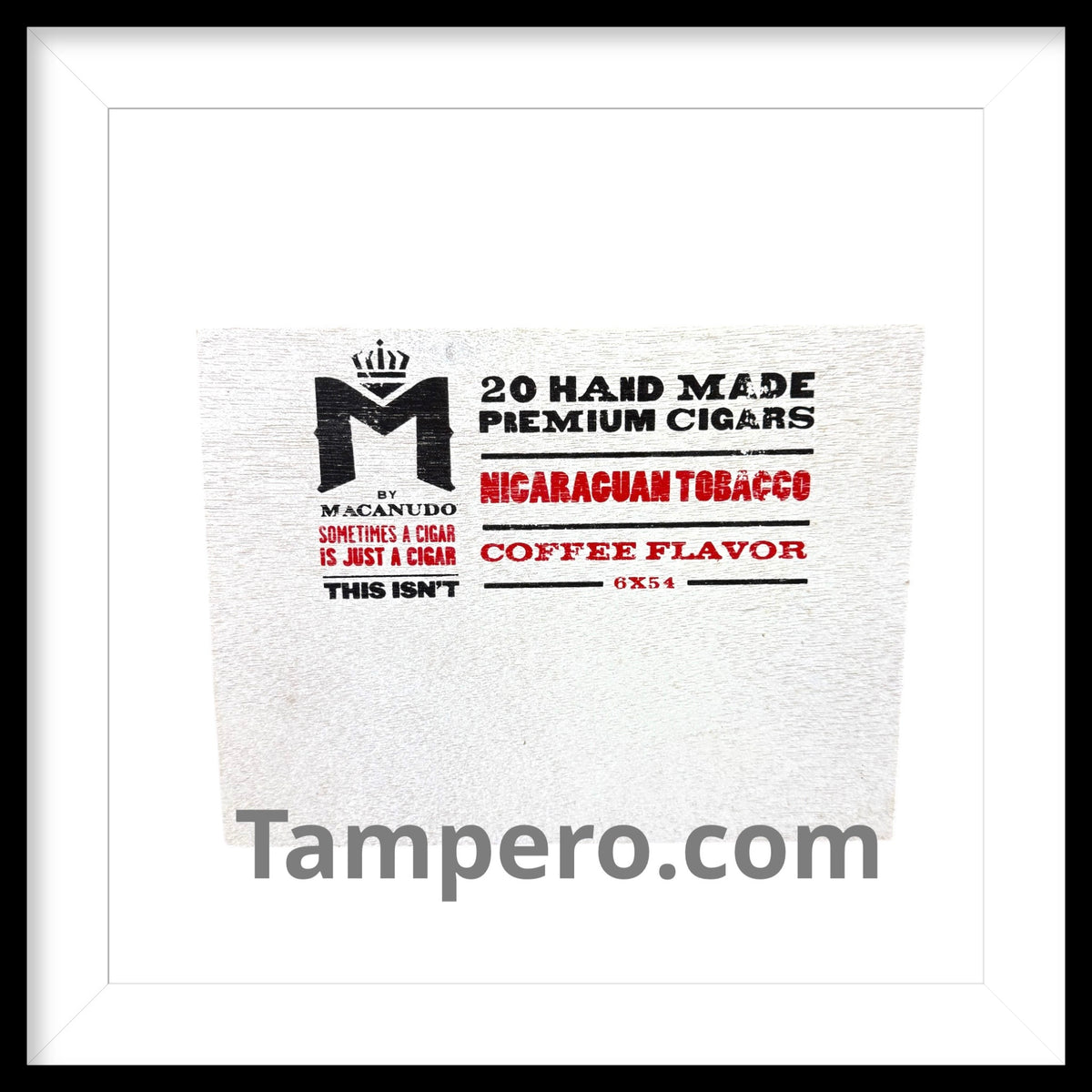 m by macanudo coffee flavor 