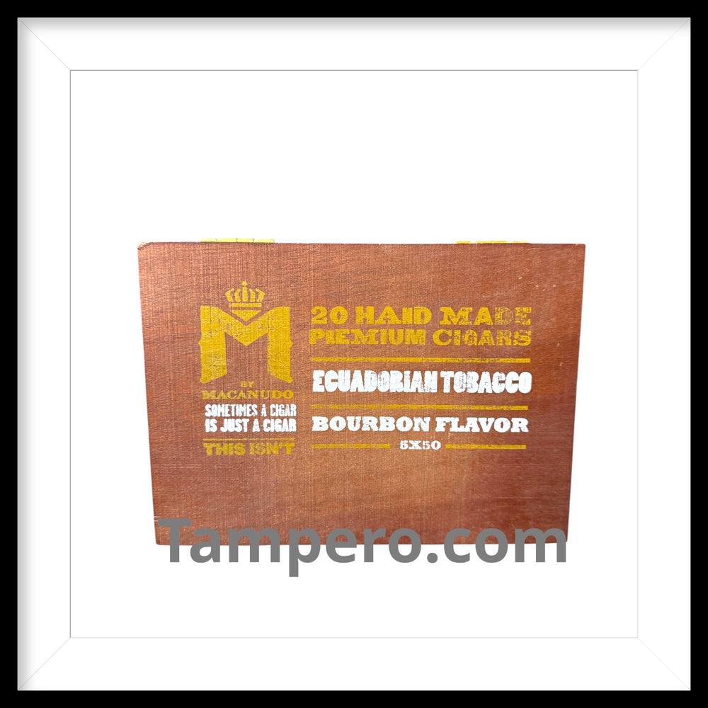 m by macanudo bourbon 