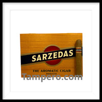 Load image into Gallery viewer, Sarzedas Robusto cigars box J.C. Newman premium cigars Tampero Cigars Ybor City Tampa
