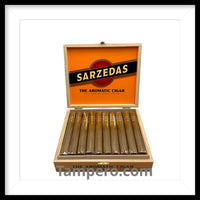 Load image into Gallery viewer, Sarzedas Toro cigar close up Ecuadorian Shade wrapper smooth creamy premium cigar Tampa
