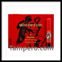 Load image into Gallery viewer, God of Fire by Carlito Double Robusto Tubo premium Dominican cigar by Arturo Fuente.
