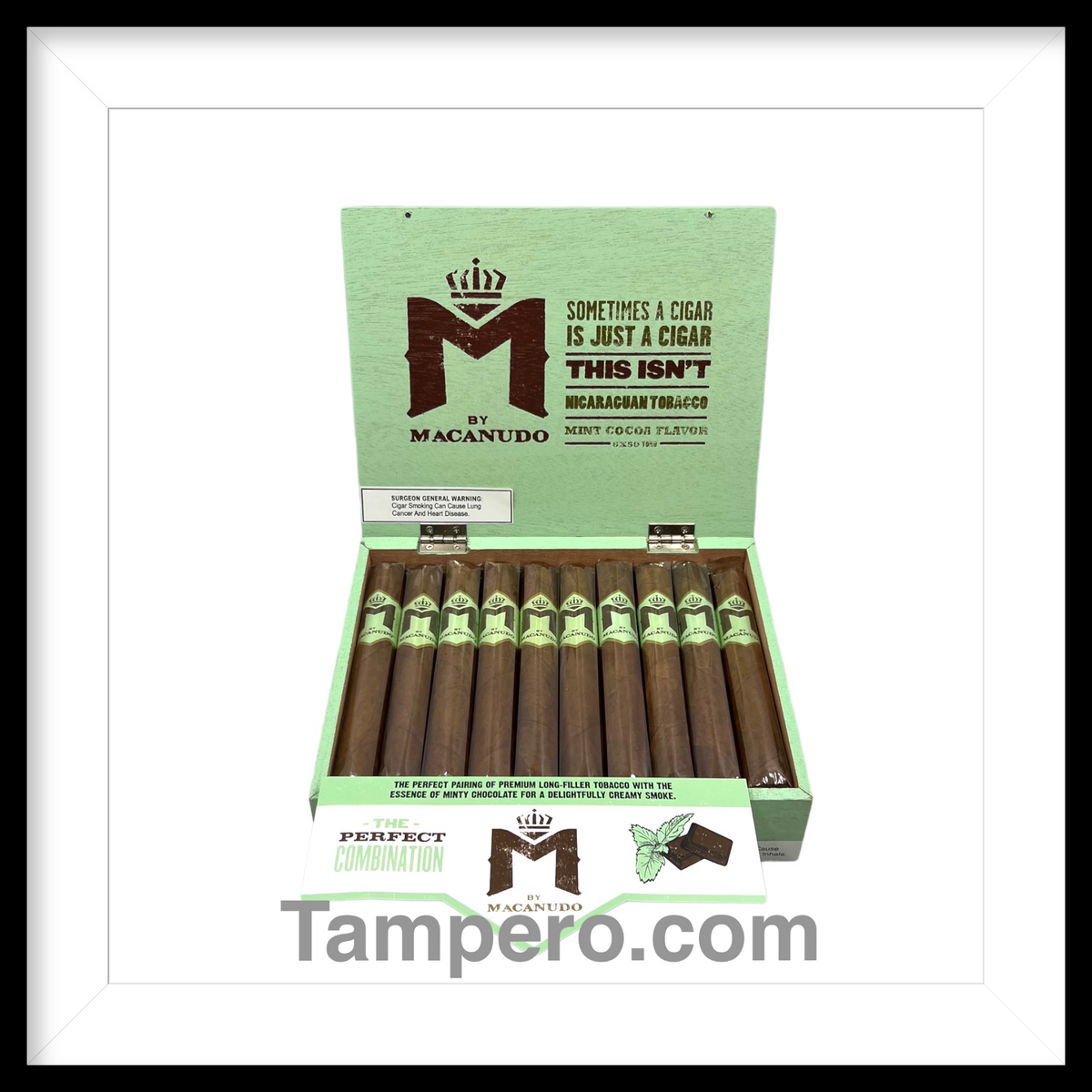 m by macanudo mint cocoa flavor 