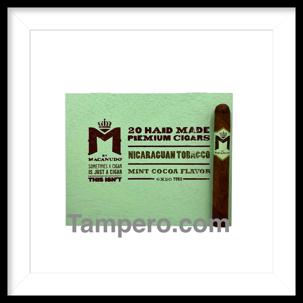 m by macanudo mint cocoa flavor 