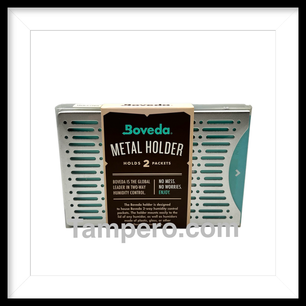 Boveda Metal Holder for Containers,Holds (2) 60 Gram Boveda Stacked ...